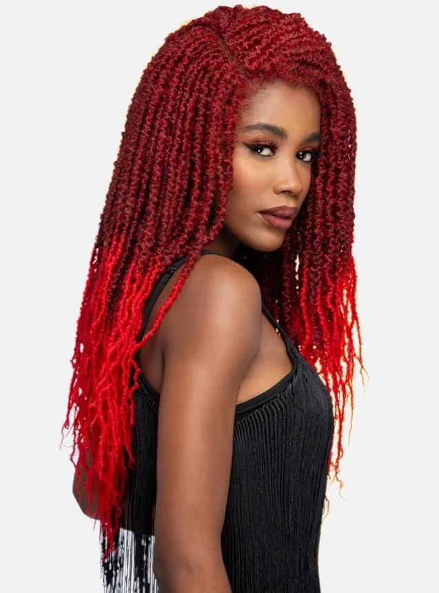 Vivica A Fox Zulu Braid 3x Distressed Fula Locs Crochet Braids - FULALOC-340 2 Vivica A Fox Zulu Braid 3x Distressed Fula Locs Crochet Braids - FULALOC-340 - Image 2