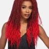 Vivica A Fox Zulu Braid 3x Distressed Fula Locs Crochet Braids - FULALOC-340