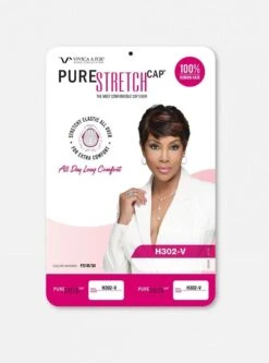 Vivica A Fox 100% Human Hair Pure Comfort Cap Wig - H302-V -Aveda Store h302 v3m 1