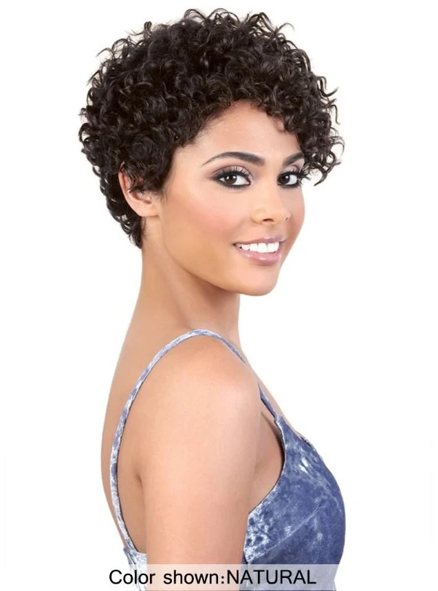 Motown Tress Persian Remy Human Hair Headband Wig - HPR.ZUZU 2 Motown Tress Persian Remy Human Hair Headband Wig - HPR.ZUZU - Image 2