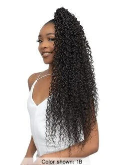 Janet Collection Remy Illusion Ponytail - WATER WAVE 32 8 Janet Collection Remy Illusion Ponytail - WATER WAVE 32 -Aveda Store iwater1m