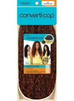 Outre Converti Cap Premium Synthetic Wet & Wavy Wig - KISSED BY MIST -Aveda Store kissed by mist8m