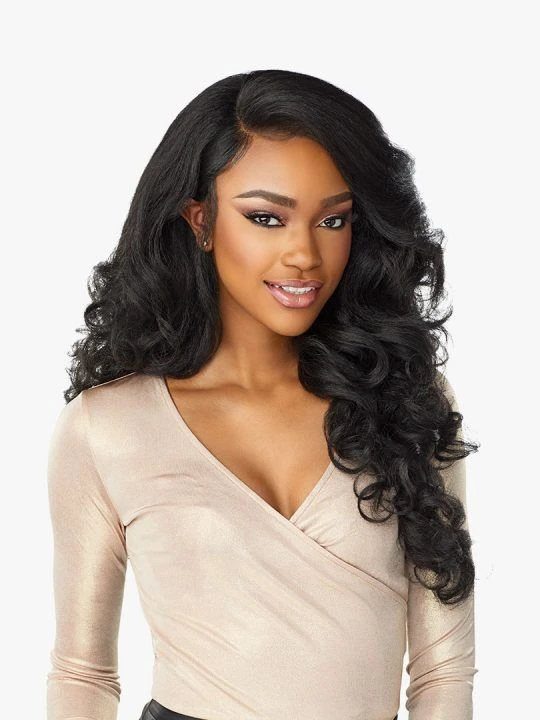 Sensationnel Cloud 9 WHAT LACE? Human Hair Mix 13x6 HD Swiss Lace Wig - LATISHA 2 Sensationnel Cloud 9 WHAT LACE? Human Hair Mix 13x6 HD Swiss Lace Wig - LATISHA - Image 2