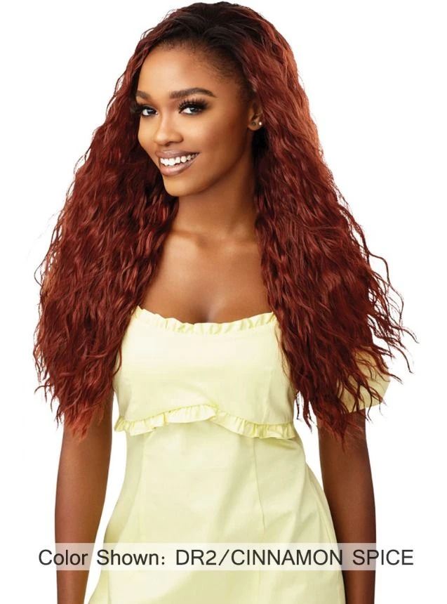 Outre Converti Cap Wet And Wavy Premium Synthetic Full Wig - LET IT RIPPLE 2 Outre Converti Cap Wet And Wavy Premium Synthetic Full Wig - LET IT RIPPLE - Image 2