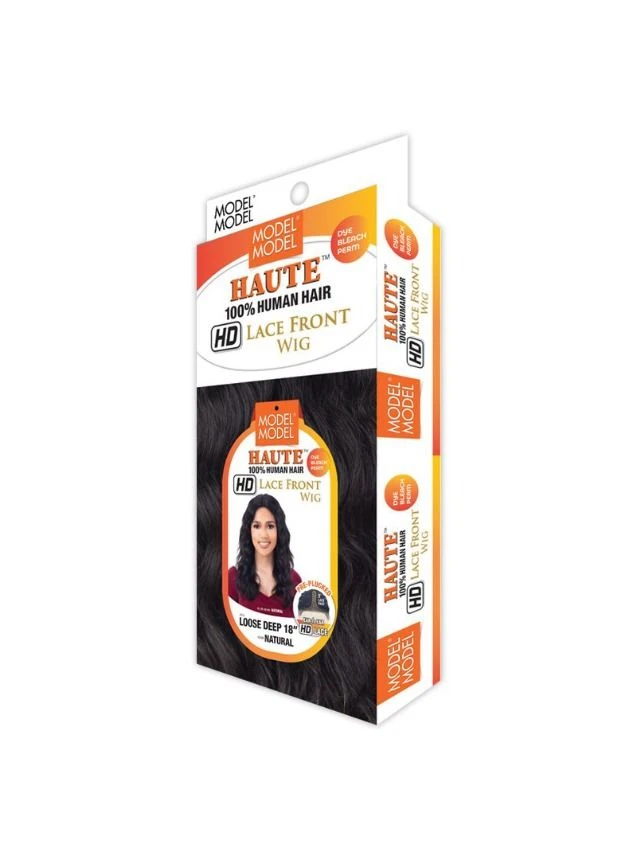 Model Model Haute 100% Human Hair HD Lace Frontal Wig - LOOSE DEEP 18 3 Model Model Haute 100% Human Hair HD Lace Frontal Wig - LOOSE DEEP 18 - Image 3