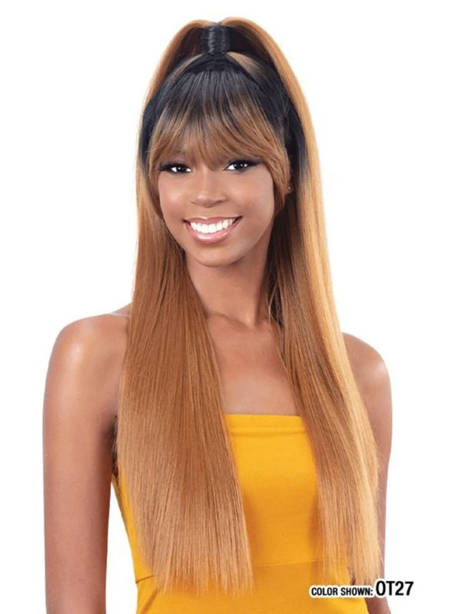 Model Model Premium Synthetic Half Up HD Lace Wig - 1 Model Model Premium Synthetic Half Up HD Lace Wig -
