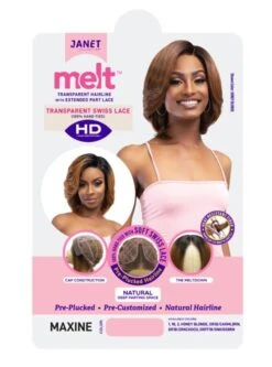 Janet Collection HD Melt Extended Part Lace Front Wig - MAXINE -Aveda Store maxine1m
