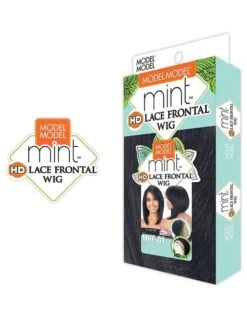 Model Model Premium Synthetic Mint HD Lace Front Wig - MHF 01 -Aveda Store mhf 014m 1
