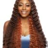 Mane Concept Melanin Queen HD Crimp Human Hair Blend Lace Wig - JOAN CRIMP