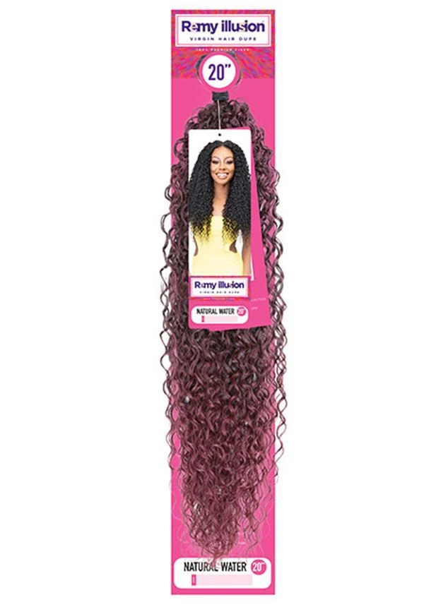 Janet Collection Remy Illusion NATURAL WATER WAVE Weave 20 3 Janet Collection Remy Illusion NATURAL WATER WAVE Weave 20 - Image 3