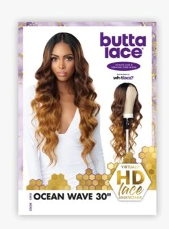 Sensationnel Human Hair Blend HD Butta Lace Front Wig - OCEAN WAVE 30 -Aveda Store oceanwave5m
