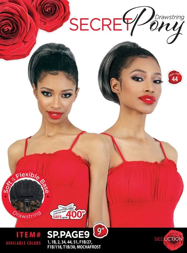 Seduction Secret Pony Drawstring - SP.PAGE 9 1 Seduction Secret Pony Drawstring - SP.PAGE 9