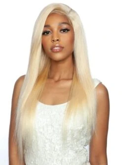 Mane Concept Pristine STRAIGHT Weave 3PCS With HD Pre-plucked Part Lace Closure
