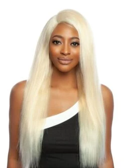 Mane Concept Pristine STRAIGHT Weave 3PCS With HD 4x5 Lace Closure