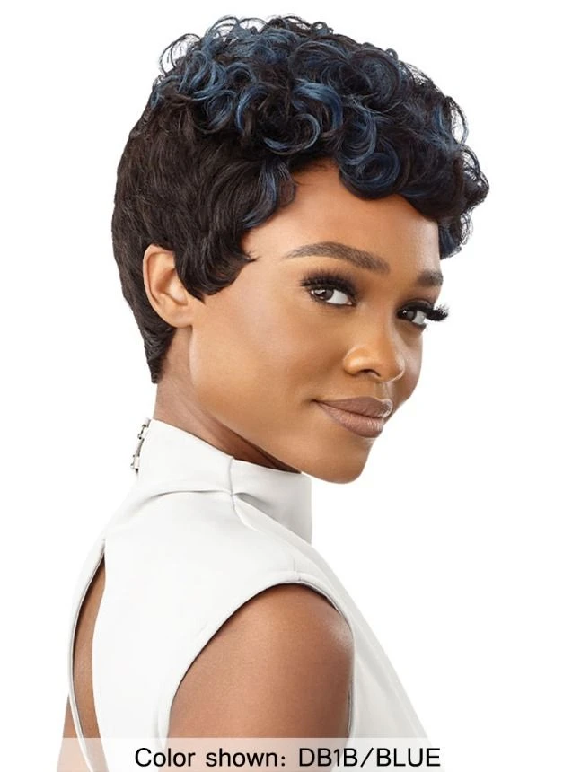 Outre Premium Duby Clipper Cut Human Hair Wig - RAVEN 2 Outre Premium Duby Clipper Cut Human Hair Wig - RAVEN - Image 2