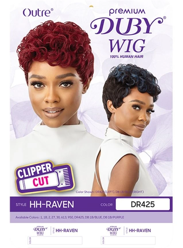 Outre Premium Duby Clipper Cut Human Hair Wig - RAVEN 5 Outre Premium Duby Clipper Cut Human Hair Wig - RAVEN - Image 5