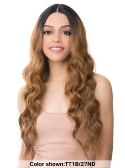 Its A Wig 5G True HD Transparent Swiss Lace Front Wig -