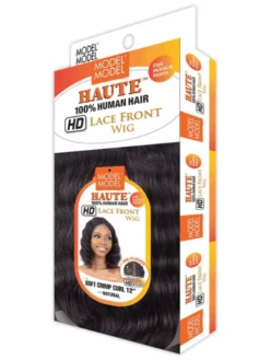 Model Model Haute 100% Human Hair HD Lace Frontal Wig - SOFT CRIMP CURL 12" 5 Model Model Haute 100% Human Hair HD Lace Frontal Wig - SOFT CRIMP CURL 12" -Aveda Store soft crimp curl 123m