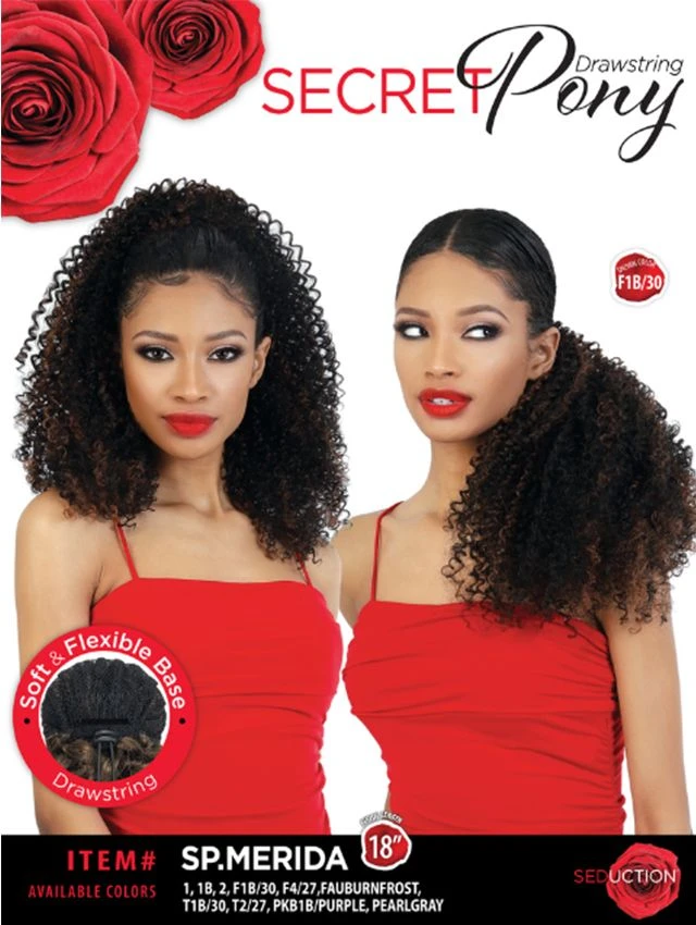 Seduction Secret Pony Drawstring - SP.MERIDA 1 Seduction Secret Pony Drawstring - SP.MERIDA
