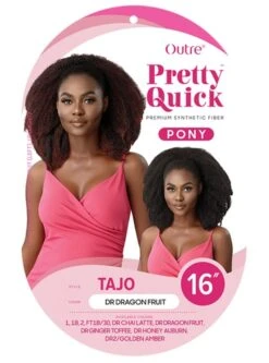 Outre Pretty Quick Pony Ponytail - TAJO -Aveda Store tajo5m
