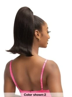 Janet Collection Remy Illusion Ponytail - TIGEREYE -Aveda Store tigereye4m