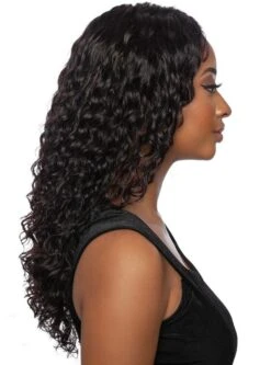 Mane Concept Trill 11A Human Hair HD Rotate Lace Part Wig - NEW DEEP WAVE 24 (TRMR216) -Aveda Store trmr2163m