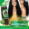 Beshe Passion Twist & Butterfly Loc 3X BULK WATER WAVE Crochet Braid 24