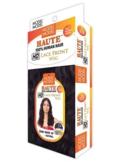 Model Model Haute 100% Human Hair HD Lace Frontal Wig - BODY WAVE 18 -Aveda Store wqb181m